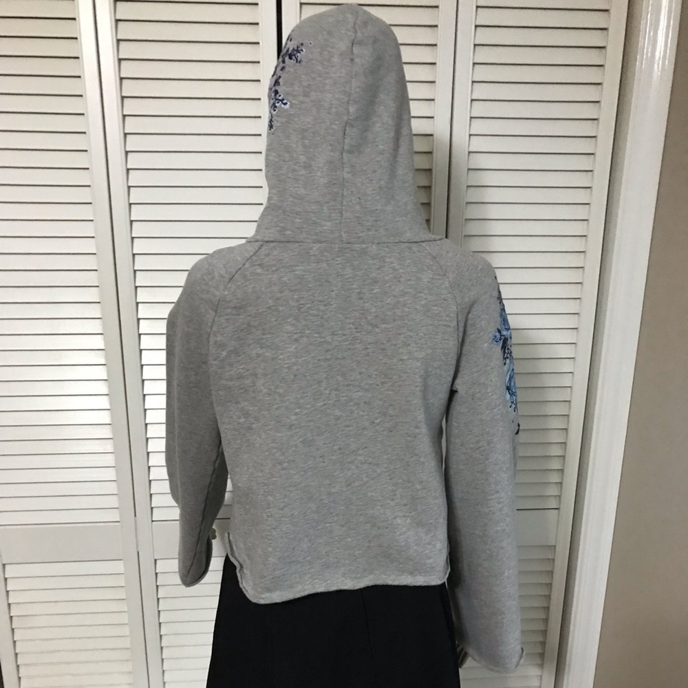 American Rag Cropped Hoodie SZ SM‎ - Picture 2 of 5
